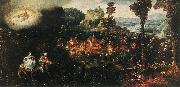BLES, Herri met de The Flight into Egypt oil painting